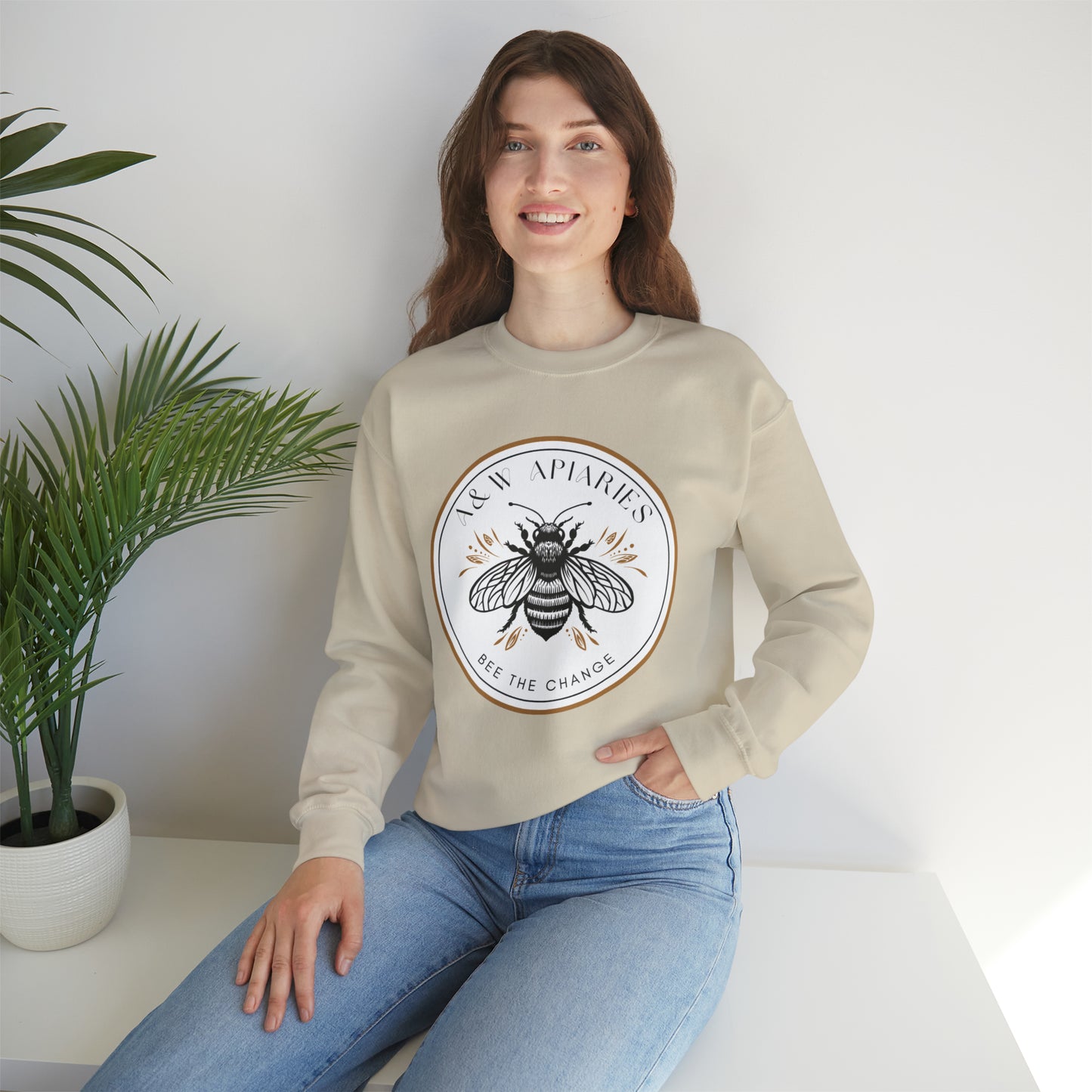 BEE the Change - Unisex Heavy Blend™ Crewneck Sweatshirt